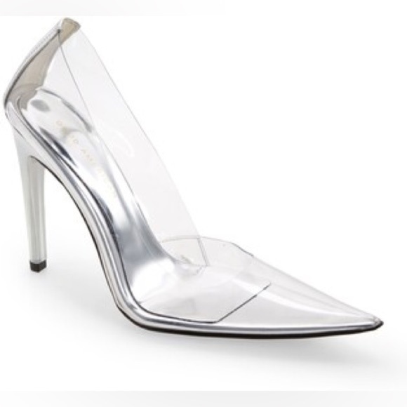 Good America | Clear Cinder-F*KING-ella Pump “Glass” Heels - Picture 2 of 6